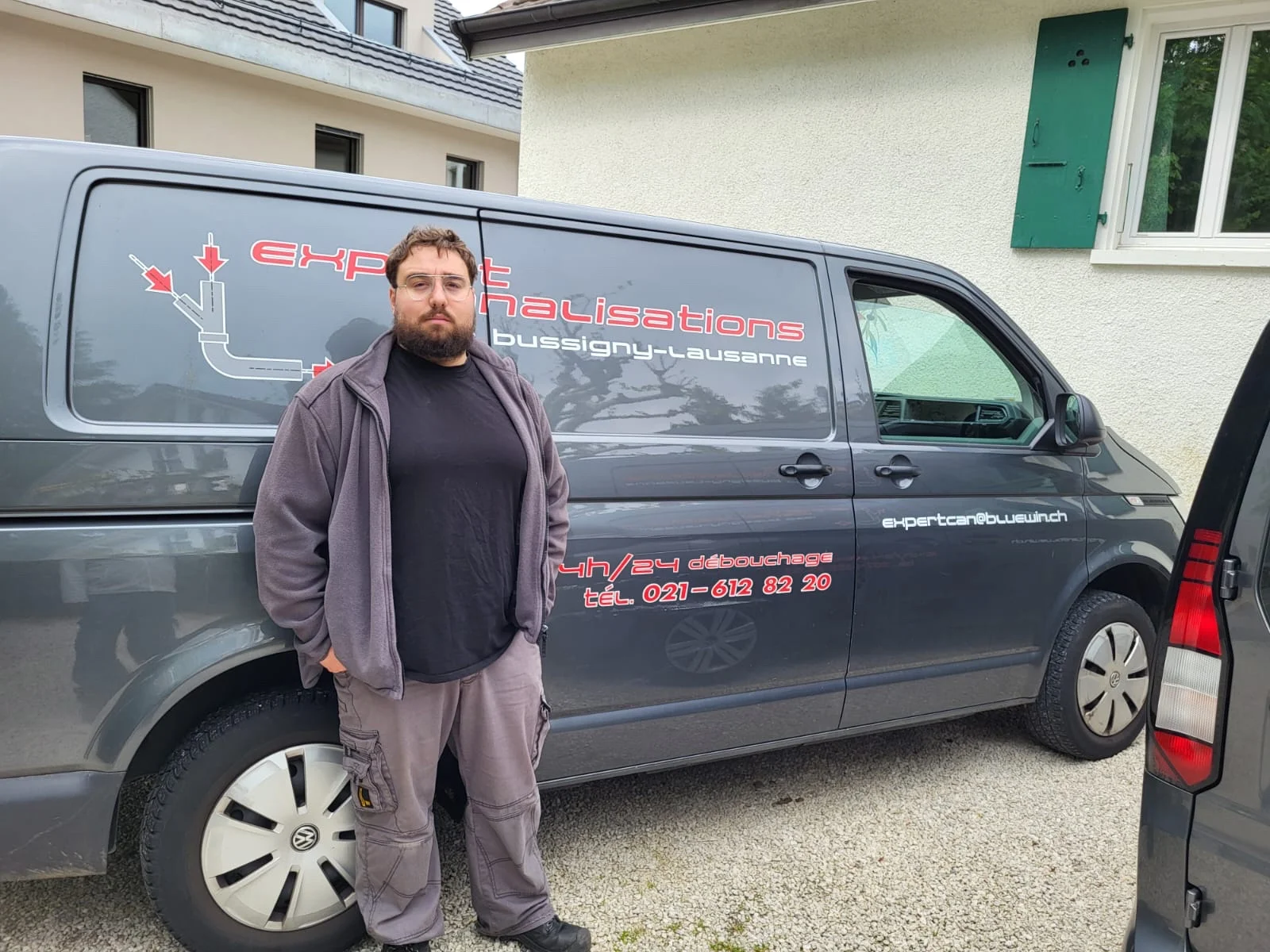 Daniel, technicien et responsable administratif d'Expert Canalisations